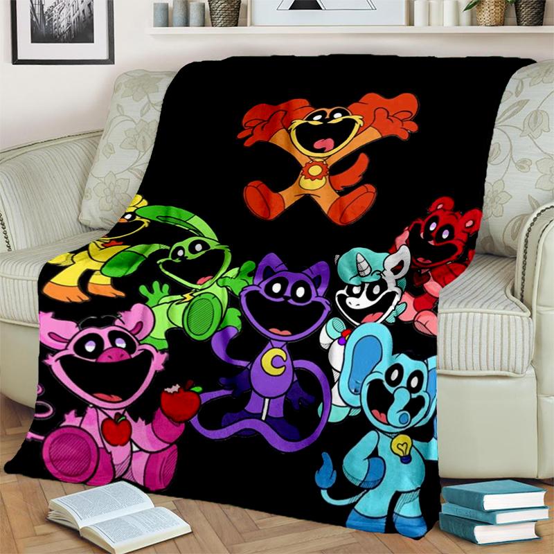 29 Style New Cute S-Smiling C-Critters Catnap Craftycorn Cartoon Blanket,Soft Throw Blanket for Home Bedroom Bed Sofa Kids