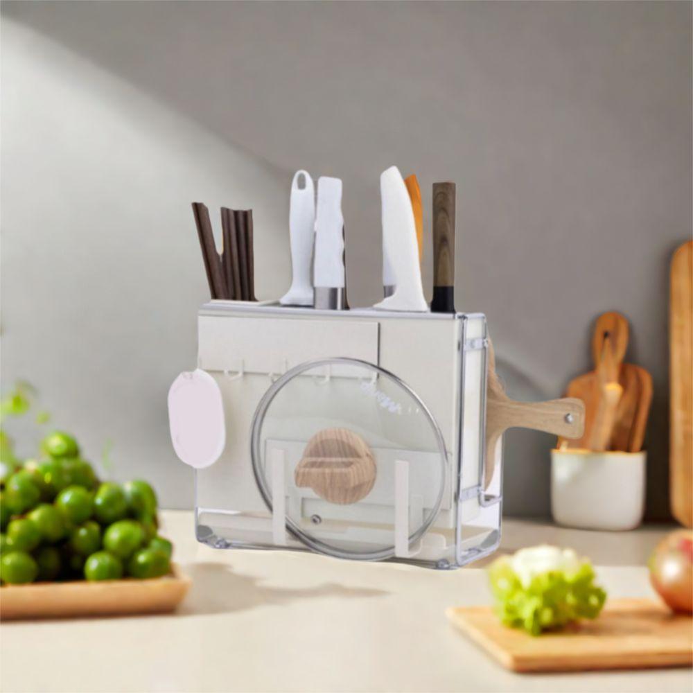 Rust-proof Chopstick Bucket Large Capacity Cooking Utensil Holder Kitchen Cutter Rack Kitchen