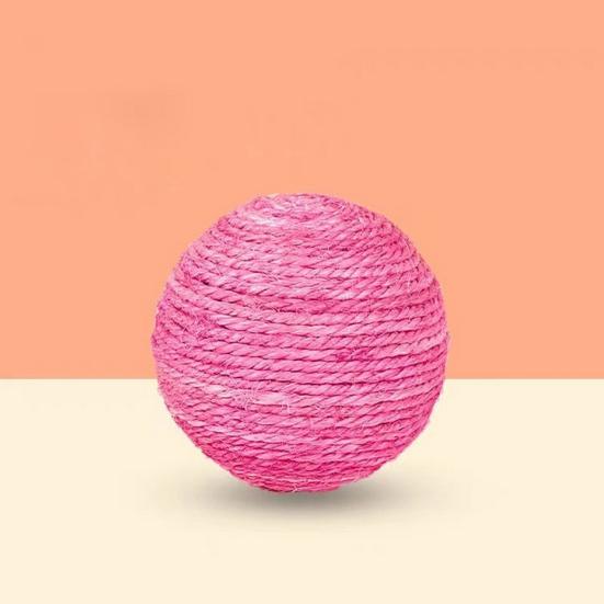 Игрушка для кошек, интерактивная игрушка-когтеточка из сизаля, устойчивая к укусам игрушка для домашних животных, для снятия стресса и упражнений