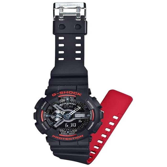 Casio G-Shock GA-110HR-1A Black Men's Analog-Digital Quartz Sport Watch
