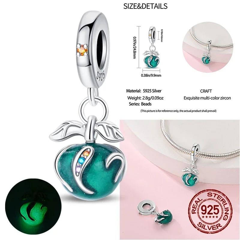 Медные светящиеся шармы в виде космонавта, планеты, космического корабля, эльфа, оленя, бусины подходят для оригинальных браслетов и ожерелий «Сделай сам»