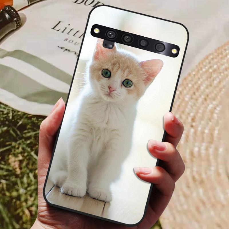 Мягкий ТПУ чехол для TCL 10 Pro Чехол T799B Силиконовый Мультяшный Задний Бампер Coque для TCL 10 Pro Чехлы T799H 10Pro Защитные Фундас