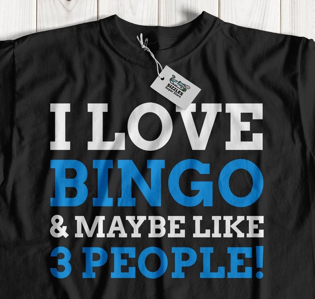 Unisex Funny Bingo T-Shirt & Bingo Caller Gifts
