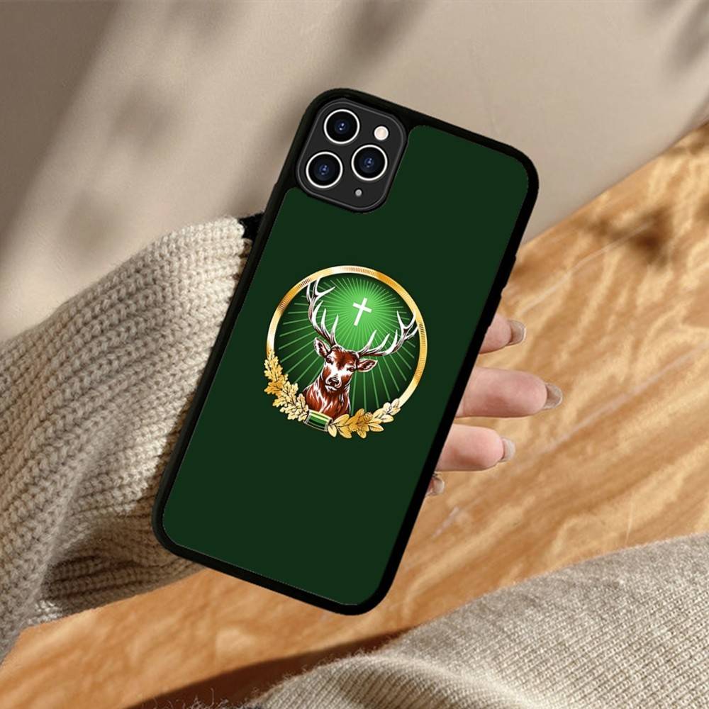 Hot J-JaegermeisterS PC+TPU Phone Case For IPhone 17 16 15 14 13 12 11 Pro Max Plus Kawaii Cartoon Cover