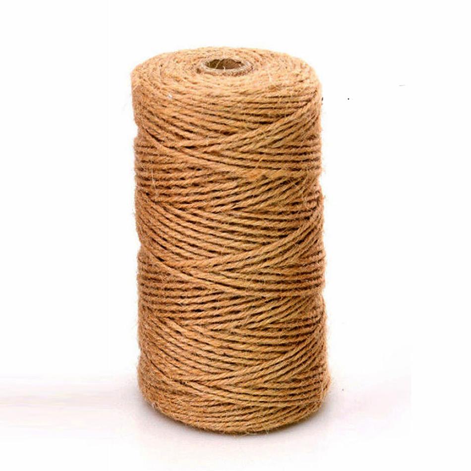 100 м/рулон 2 мм цветной хлопковый шнур макраме рождественский ручной работы плетеный канат гобелен ремесла свадебная лента DIY шнур домашний декор