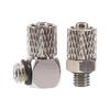 10Pcs Male Thread Air Tube Connector M3 M4 M5 M6 Pneumatic Pipe Connector Quick Fitting Fast Joint