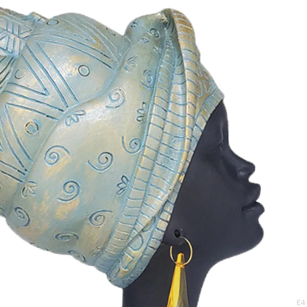 Африканская статуя женщины, дамский бюст, женская скульптура для гостиной