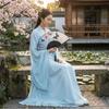 Antique Bamboo Folding Fan Ink Wash Painting Portable Fan Decorative Silk Hand Fan  Hanfu Cheongsam