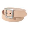 Kojima Jeans Tochigi Thick Leather Cowhide Leather Size RNB-9065 Belt, Vegetable-Tanned (Nubuck, M)