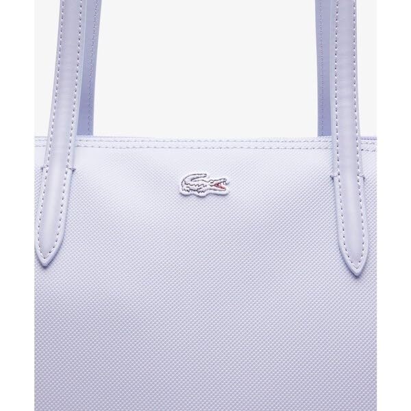 Petit Large Tote Bag NF1888PM Sax Blue Free Size [Lacoste] [Official] L.12.12 Piqué