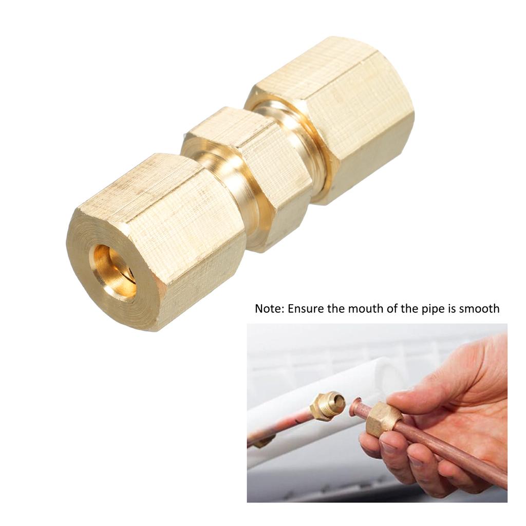 316-дюймовый компрессионный фитинг, медный компрессионный трубный фитинг, адаптер тормозной магистрали, фитинги без утечки