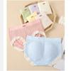 Honey Peach Hip Underwear Women's Seamless Cotton Mid Waist Underwear Lifting Hip Girls' Triangle Pants