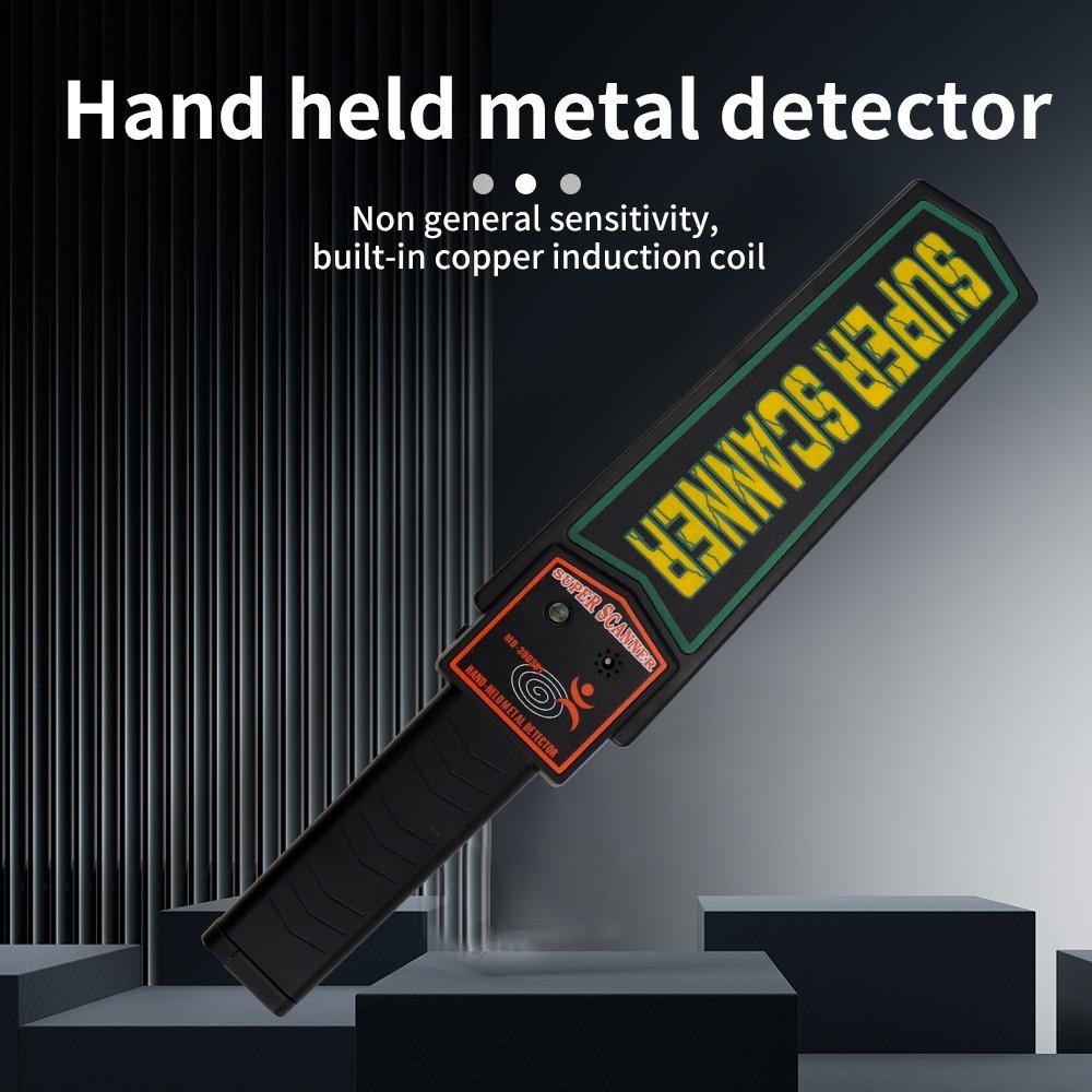 Sensitive Water-Resistant Sensor Scanner Gold Searcher Handheld Depth Metal Detector Waterproof