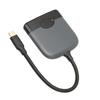 3-в-1 USB C на HD Multimedia Interface Адаптер USB C на USB C USB3.0 Многопортовый Адаптер Совместимый для Устройств Type C