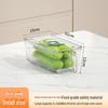 Food Grade PET Fridge Storage Box for Fruit & Vegetables