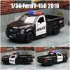 Ford F150 SVT Raptor 2018 Пикап Симулятор Литье под давлением и Игрушечные Транспортные Средства Машинка с инерционным механизмом и открывающимися дверями RMZ city 1:36 Коллекционных Моделей из Сплава