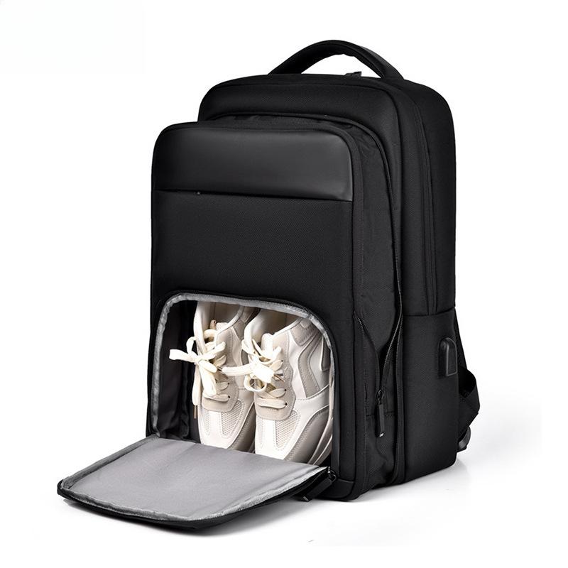 Fashionable Men's High-end Backpack for Traveling Women's Backpack Trendy Shoulder Waterproof Computer Bag Commuting Large Capacity School Bag