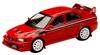 Mitsubishi Lancer GSR Evolution 6 Special Color Package 2000 с брызговиком Passion Red 1/64 (ТМЕ)