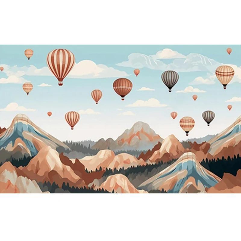 3D мультфильм настенные обои для детской комнаты воздушный шар фото украшения гостиной спальни настенная живопись домашний декор