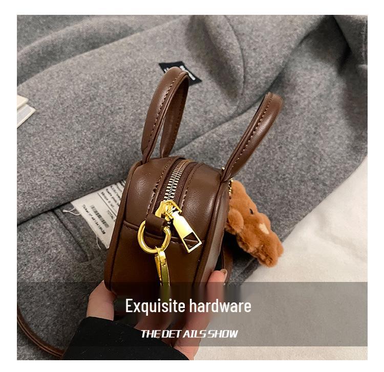 2025 Универсальная женская сумка кроссбоди на шнурке и мини-кошелек для монет