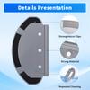 Mop Cloth Holder Plate For Ecovacs Deebot N8 N5 T5 T5 Max OZMO 920 950 DX55 DV35 DX65 DX96 DX33 DJ65 Robot Vacuum Mop Rag Parts