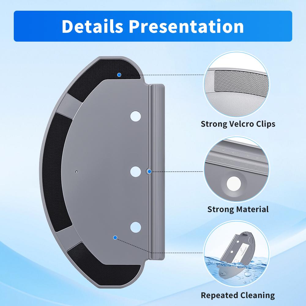 Mop Cloth Holder Plate For Ecovacs Deebot N8 N5 T5 T5 Max OZMO 920 950 DX55 DV35 DX65 DX96 DX33 DJ65 Robot Vacuum Mop Rag Parts