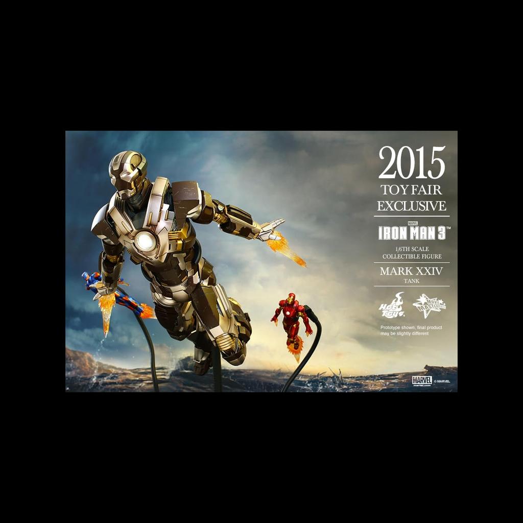 Hot Toys Scale Figure Iron Man 3 Iron Man Mark 24 Avengers 200 Percent Hot Toys Limited 1/6