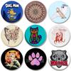 58/44/32mm Animal Button Customizable Clothes Hat Lapel Pin Fashion Creative Lover Badge for Backpack Clothes Gifts