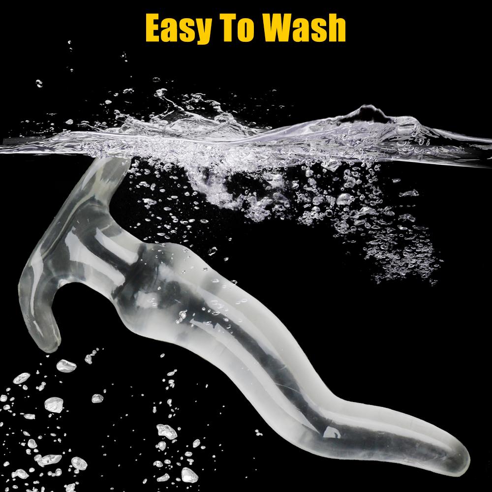 Прозрачные Большие Дилдо для Женщин Стимулятор Влагалища Анальная Пробка Искусственный Пенис Животного Женский Мастурбатор Секс-Игрушка Мужской Расширитель Ануса