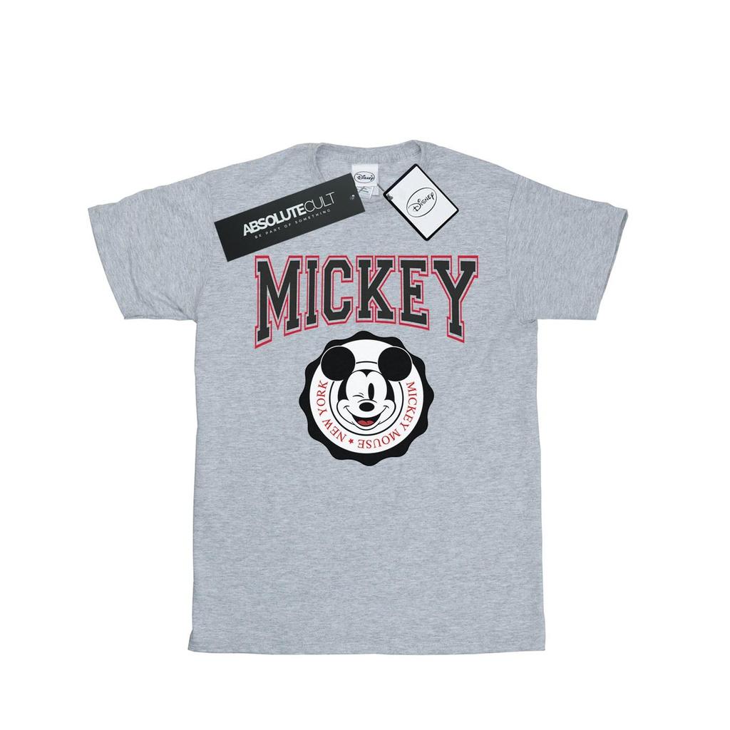 Disney Mens Mickey Mouse New York Seal T-Shirt