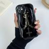 LZ13 Death Prayer Grim Reaper Skull Прозрачные мягкие волнистые чехлы для телефонов для iPhone 15 13 Pro Max 12 mini 14 8 Plus XS Max XR 6 Защитная задняя крышка