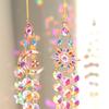 Colorful Diamonds StarsMoonButterflies, Sun Garlands, Gardening, Light Collection, Suncatcher Accessories,indoor and Outdoor