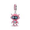 New 925 Silve Minnie Mickey Castle Charms Beads Dangle For Bracelet Necklace keychain Woman Jewelry Gifts