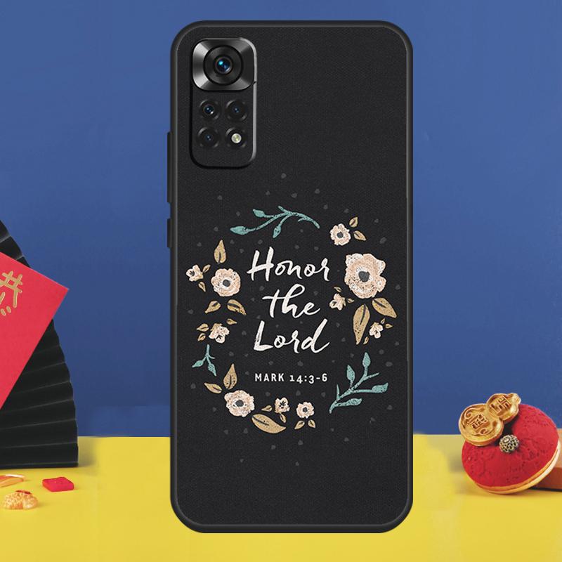 Bible Verse Quotes Case For Xiaomi Redmi Note 14 13 Pro 12 10 11 15 Pro Plus Redmi 15 15C 10C 12C 13C 14C Cover