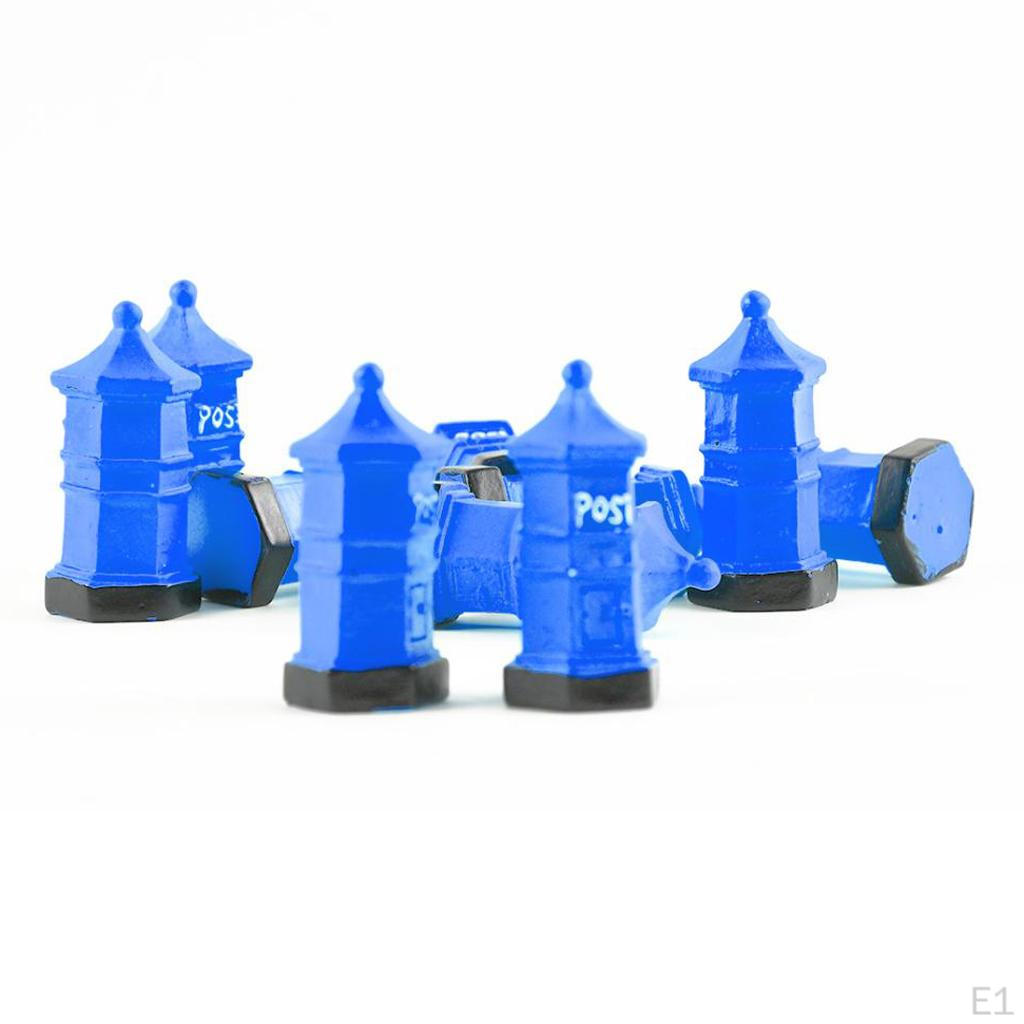 10 Letterbox Mailbox Model Doll House Accessories-Mailbox