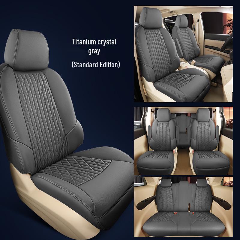 Buick Landzun GL8 Seven-Seat Leather Car Seat Cushion - All-Season Upholstery