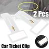 AABHM1 Car Receipt Clip Invoice Temporary Parking Card Ticket Holder for Chevrolet Corvette Cruze Aveo Malibu Captiva Lacetti Silverado