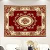 Gorgeous Classic Retro P-Persian Carpet Style Tapestry Washable Soft Tapestry Wall Art Decor for Living Home Room Bedroom