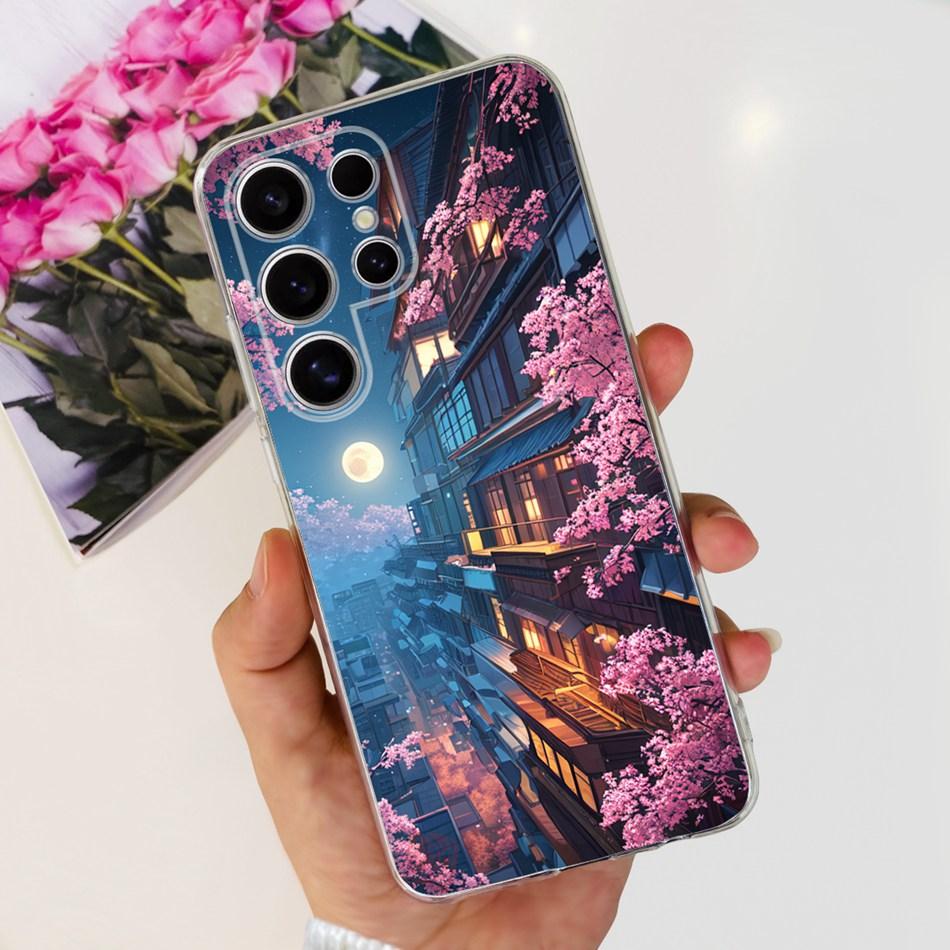 For Samsung Galaxy S24 Ultra S24 Plus (S24+) S24 5G Phone Case Samsung S24Plus S24Ultra Fashion Cool Pattern Soft Silicone Cases