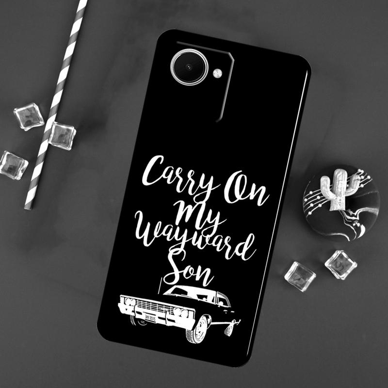 Сверхъестественное CARRY ON WAYWARD SONS Для Realme GT7 Pro 15 14 10 11 12 13 Pro Plus C67 C65 C63 C61 C55 C53 C51 C35 C75 C71 Чехол