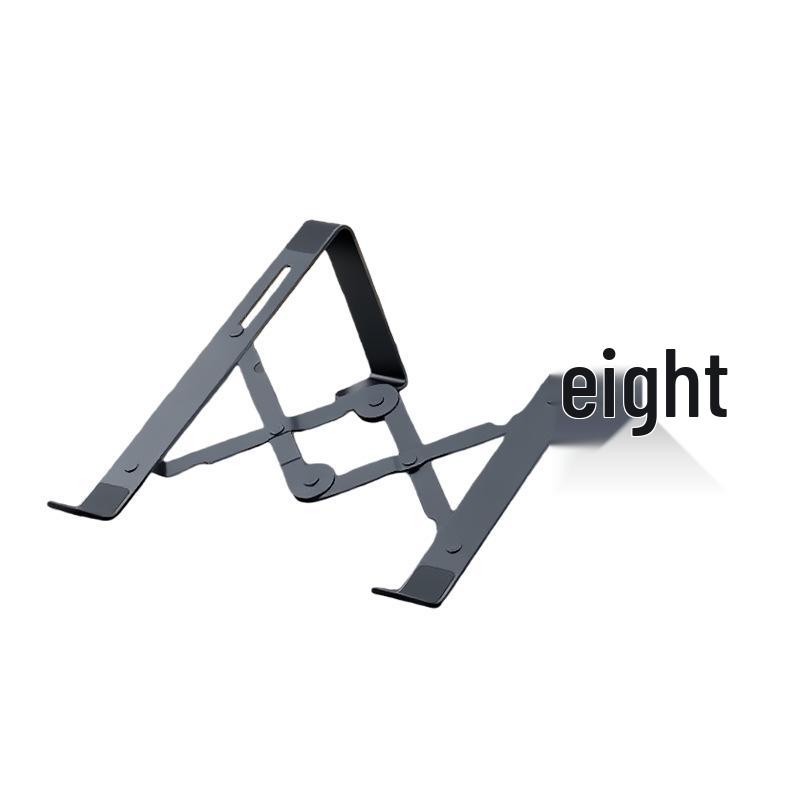 2025 Вращающаяся и Складная Подставка для Ноутбука: Подставка из сплава с функцией плоского, вращающегося монитора для отвода тепла.