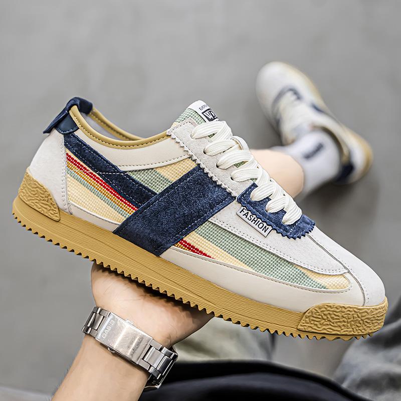 Модные мужские кроссовки Удобная повседневная обувь для мужчин Дышащая мужская парусиновая обувь Новые мужские кроссовки Zapatillas Informales