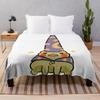Wizard Frog Throw Blanket