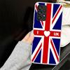Чехол с флагом Великобритании Union Jack для Samsung Galaxy A52 A42 A32 A22 A12 A51 A50 A02S Чехол для телефона A41 A31 A21S A40 A30S A20E A10S