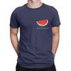 Watermelons Palestined Men's T Shirt  Vintage Tees Short Sleeve Round Neck T-Shirt 100% Cotton Gift Idea Tops