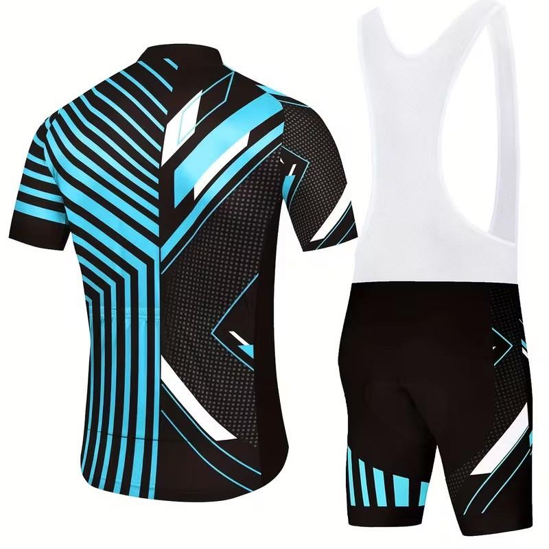 Outdoor General Mountain Road Cycling Fitness Equipment Cycling Clothing Road Bike Cycling Clothing Summer Breathable Cycling Clothing Set