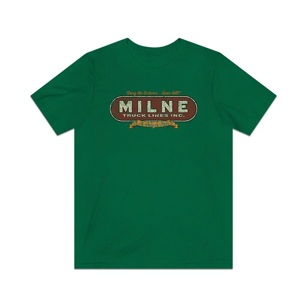 Мужская футболка Milne Truck Lines 1916 года в винтажном стиле