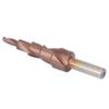Triangular Shank Hole Opening Tool High Speed Steel M35 Hole Reamer Step Drill Bit  Counterbore
