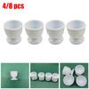 Morning Egg Cup Egg Rack 4 / 8 Pcs Accessories Cup Holder Egg Scoop