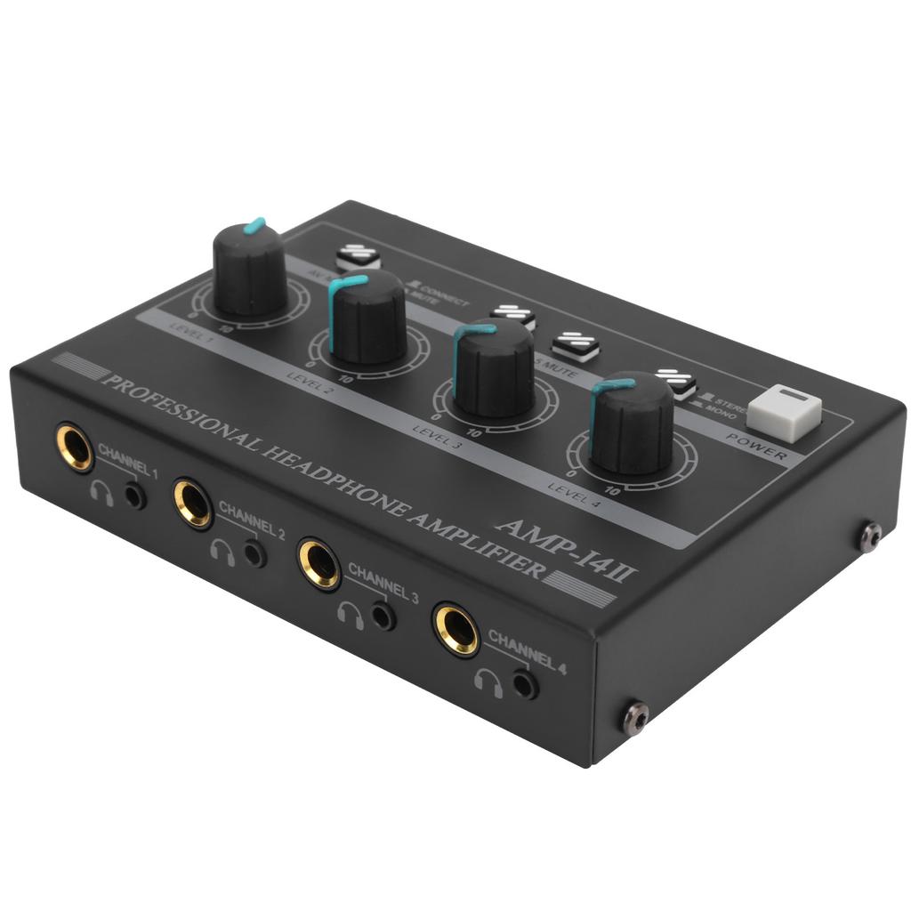 Усилитель для наушников 4-канальный ферросплавный моностерео мониторный комплект AMPi4
